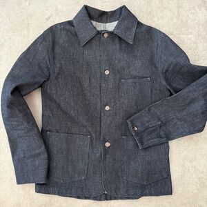 Tellason x Palmer Trading Company Cone Denim chore coat, men's M, made in USA